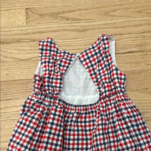 🇺🇸🇺🇸🇺🇸🇺🇸 5/$25 SALE Osh Kosh Girls Plaid Patriotic Dress - Picture 4 of 4